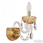 Бра Bohemia Ivele Crystal  5402B/1/141 G Amber/M-1G