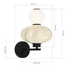 Светильник настенный ST Luce SL6134.411.01 FLORENTINI