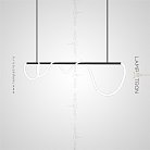 Реечный, рядный светильник GLORIFY BLACK LONG Тип A Lampatron glorify-black-long-a 5493-14190