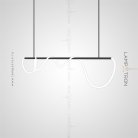 Реечный, рядный светильник GLORIFY BLACK LONG Тип A Lampatron glorify-black-long-a 5493-14190