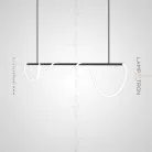 Реечный, рядный светильник GLORIFY BLACK LONG Тип A Lampatron glorify-black-long-a 5493-14190