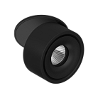Встраиваемый поворотный светодиодный светильник LeDron LB8 Black 4000K