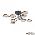Потолочная люстра Arte Milano 277999/8 BK/GD Ferrara-71040