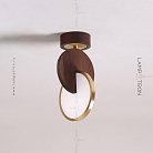 Потолочный светильник GLATT WOOD CH Темное Дерево Lampatron 4981-12640