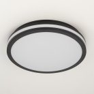 Светильник влагозащищённый Чёрный LED Citilux CL711021V LUNS