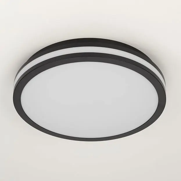 Светильник влагозащищённый Чёрный LED Citilux CL711021V LUNS Светильник влагозащищённый Чёрный LED Citilux CL711021V LUNS