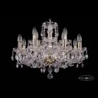 Люстра хрустальная Bohemia 1402/8+4/195 G