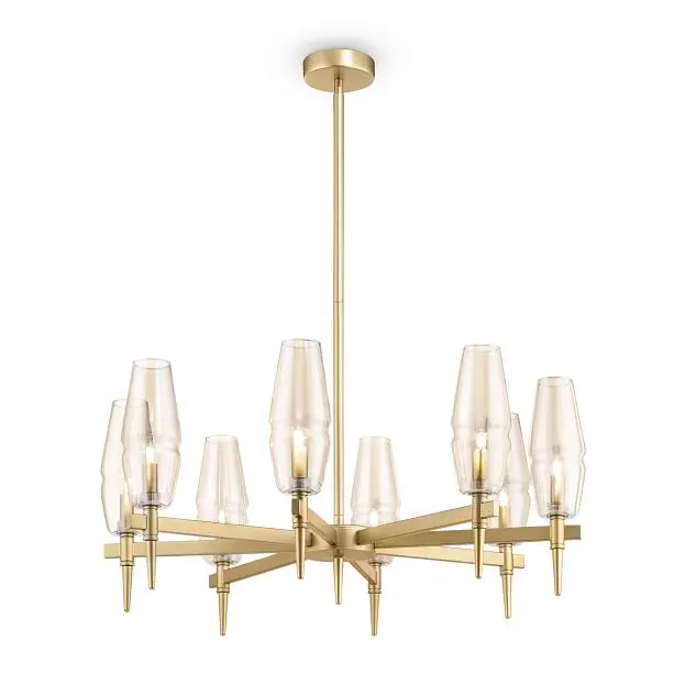 Подвесная люстра Maytoni H002PL-08G Lita Подвесная люстра Maytoni H002PL-08G Lita