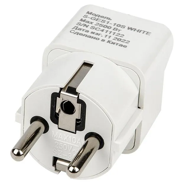 Переходник Uniel S-GES1-10S WHITE Сетевые переходники