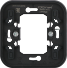 Адаптер для скрытой установки одиночный, цвет антрацит, IP55, Donel DIP80628 W55