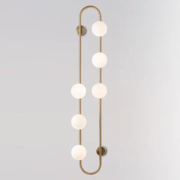 Настенное Бра Hoop Wall H115 Gold ImperiumLoft 213736-26 Настенное Бра Hoop Wall H115 Gold ImperiumLoft 213736-26