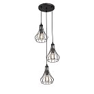 Подвесной светильник 3хE27 макс. 40Вт Vitaluce V2566-1/3S