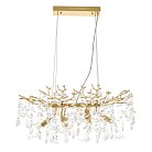 Люстра Arte Milano 230210.700.6.E14.D2 GD BUT-Clear Веточка