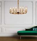 Подвесная люстра Lumina Deco LDP 8011-16 F.GD Donatti