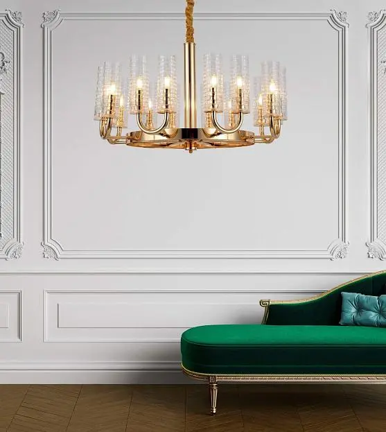 Подвесная люстра Lumina Deco LDP 8011-16 F.GD Donatti Подвесная люстра Lumina Deco LDP 8011-16 F.GD Donatti