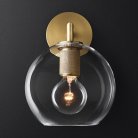 Бра Rh Utilitaire Globe Shade Single Sconce Brass 123276-22 ImperiumLoft