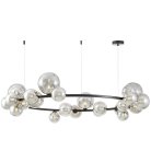 Подвесной светильник Lumina Deco LDP 7033-24 BK+GY