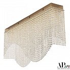 Люстра хрустальная каскадная APL LED SH512.2.100.B.Gd.E14 Sicilia