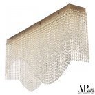 Люстра хрустальная каскадная APL LED SH512.2.100.B.Gd.E14 Sicilia