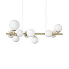 Подвесной светильник Ideal Lux 283791 PERLAGE SP10 OTTONE SATINATO