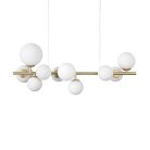 Подвесной светильник Ideal Lux 283791 PERLAGE SP10 OTTONE SATINATO