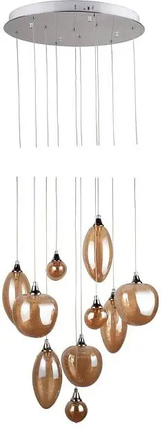Подвесной светильник AM Group AM358-10 AMBER AM358 Подвесной светильник AM Group AM358-10 AMBER AM358