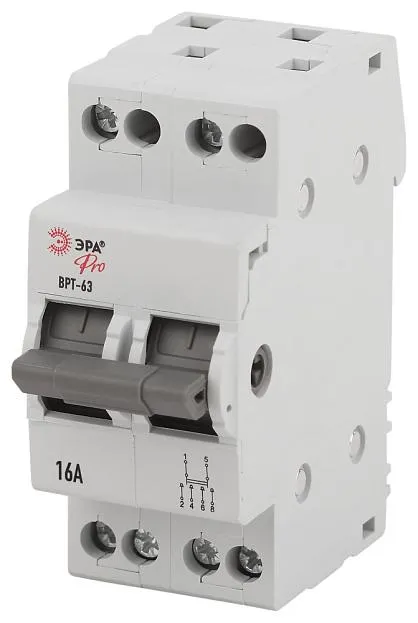 Автоматический выключатель ЭРА VRT63-2-16