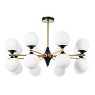 Люстра на штанге Arte Lamp A3649PL-16PB Mimosa