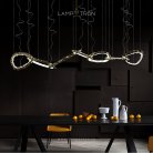 Реечный, рядный светильник IVALD 7 колец Lampatron 8821-24841
