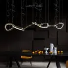 Реечный, рядный светильник IVALD 7 колец Lampatron 8821-24841