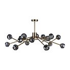 Люстра на штанге LOFT IT 10021/18 Orion Smoky