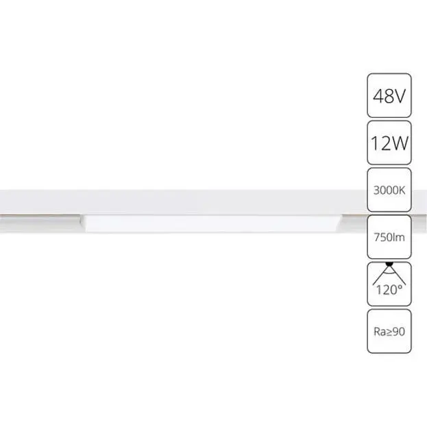 Трековый светильник Arte Lamp A4642PL-1WH Linea Трековый светильник Arte Lamp A4642PL-1WH Linea