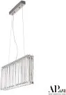 Люстра светодиодная хрустальная APL LED SH08.50.A.Ni.4000 Sicilia