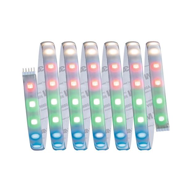 Лента светодиодная Paulmann 70551 MaxLED 500 RGBW 30Вт 1100Лм 3000К 24В Разноцветная 2.5м