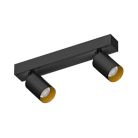 Накладной поворотный светодиодный светильник Ledron SAGITONY E2 S60 Black-Gold