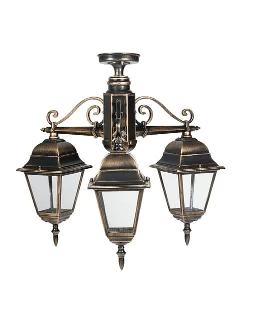 Потолочный светильник уличный Oasis Light 79970SA/3 Gb QUADRO S Потолочный светильник уличный Oasis Light 79970SA/3 Gb QUADRO S