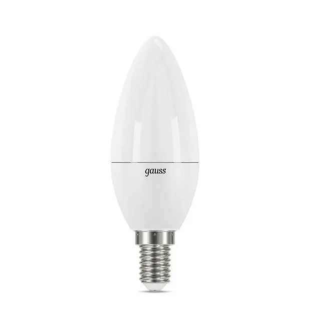 Лампа светодиодная диммируемая Gauss 103101307-D E14 7W 6500K матовая Умные лампы Лампа светодиодная диммируемая Gauss 103101307-D E14 7W 6500K матовая Умные лампы