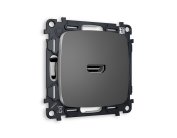 Комплект механизма розетки HDMI 2.0 Ambrella Volt MO664010 QUANT