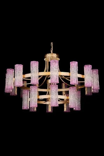 Люстра подвесная Rose Fluorite FL1090-24P Inverno Люстра подвесная Rose Fluorite FL1090-24P Inverno