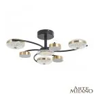Потолочная люстра Arte Milano 279169/3+3 BK/GD Ferrara-72069