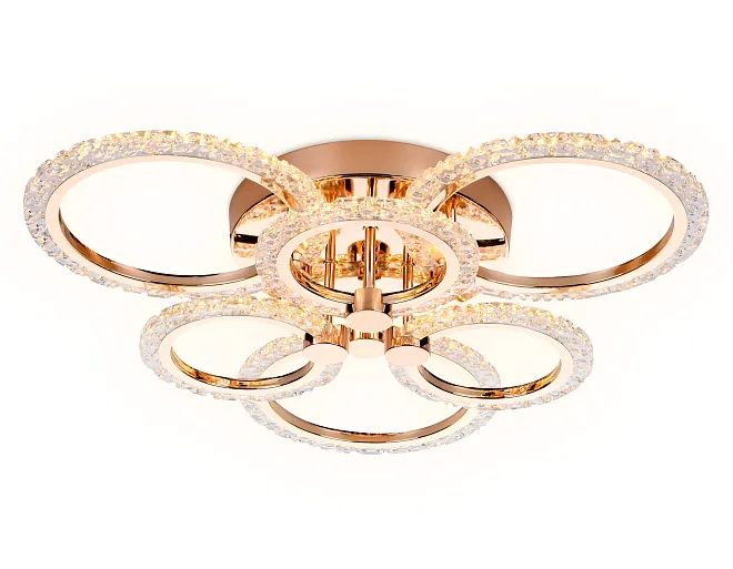 Потолочный светодиодный светильник с пультом Ambrella light FA418