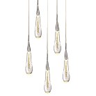 Подвесной светильник Delight Collection MD-023B-5 chrome Pour