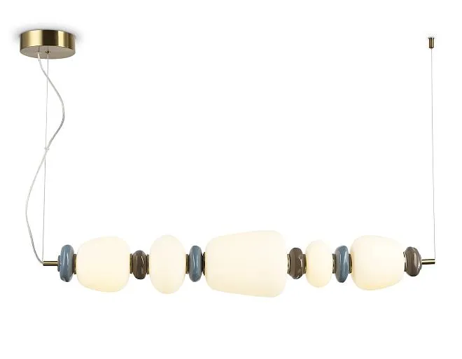 Подвесной светодиодный светильник Ambrella light LH53176 SB/WH 