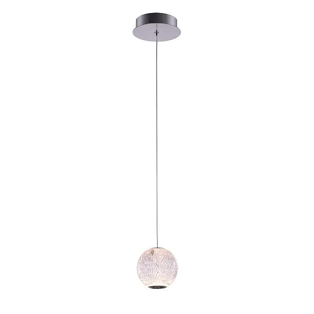 Подвесной светильник Delight Collection MD20001012-1A chrome Elliot Diamante Подвесной светильник Delight Collection MD20001012-1A chrome Elliot Diamante