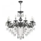 Люстра с хрустальными подвесками Bohemia Ivele Crystal AL79101/10/250 B NB AL7901