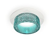 Комплект встраиваемого светильника с композитным хрусталем Ambrella light XC6512043 Techno