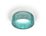 Комплект встраиваемого светильника с композитным хрусталем Ambrella light XC6512043 Techno