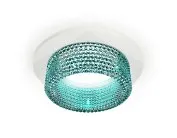 Комплект встраиваемого светильника с композитным хрусталем Ambrella light XC6512043 Techno