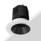 Встраиваемый светодиодный светильник под шпаклевку LeDron Starship Black 12W Zigbee