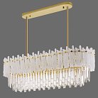 Люстра на штанге Murano Glass ICE Chandelier Rectangle ImperiumLoft 143882-22 40.2522-0